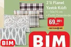 2'Lİ FLANEL YASTIK KILIFI 2'Lİ FLANEL YASTIK KILIFI